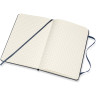 Блокнот MOLESKINE Classic Medium, клетка, синий сапфир QP051B20