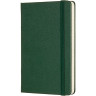 Блокнот MOLESKINE Classic Pocket, клетка, зелёный MM712K15