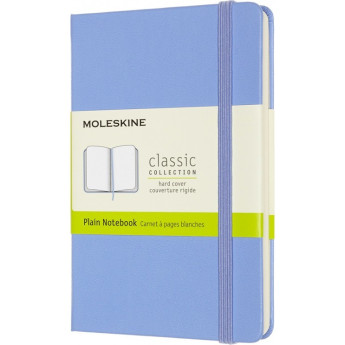 Блокнот MOLESKINE CLASSIC POCKET нелинованный, голубая гортензия