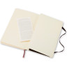 Блокнот MOLESKINE Classic Soft Large, линейка, чёрный QP616