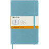 Блокнот MOLESKINE Classic Soft Large, линейка, голубой QP616B35