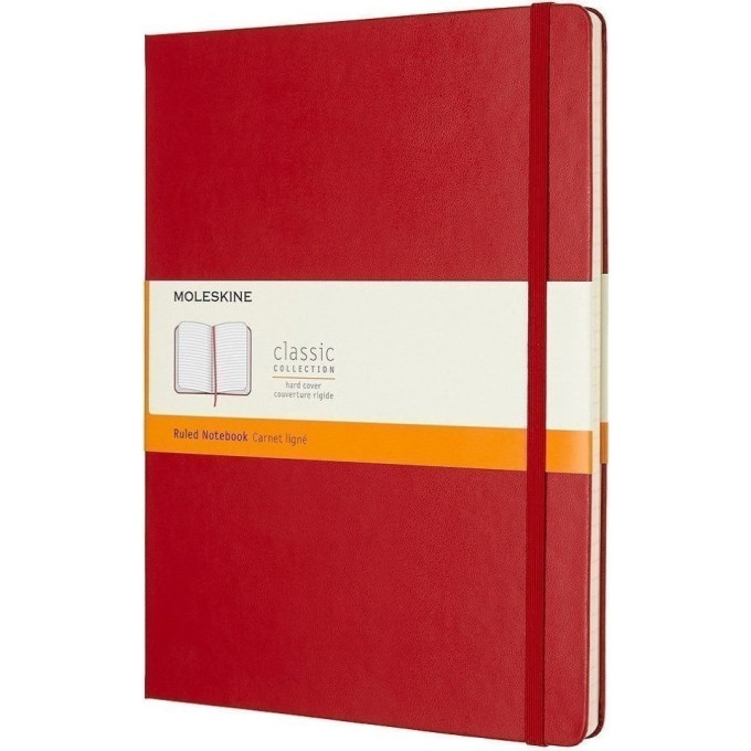 Блокнот MOLESKINE Classic XLarge, пунктирная разметка, красный QP093F2