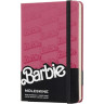 Блокнот MOLESKINE LIMITED EDITION BARBIE POCKET, линейка, розовый LEBRMM710