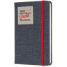 Еженедельник MOLESKINE Limited Edition Denim Pocket, чёрный DDN12WN2